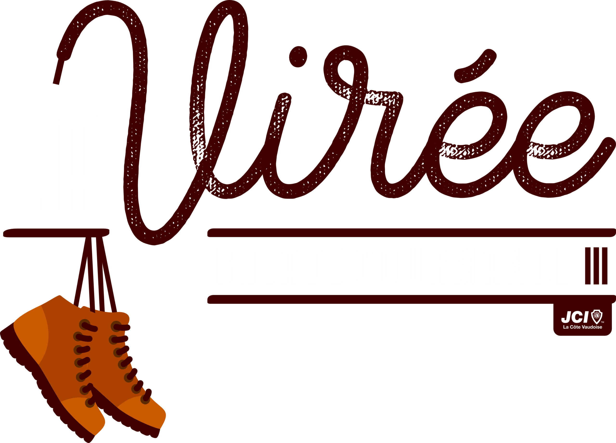 logo pour la troisième édition de la balade gourmande la virée